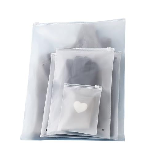 Poly Zipper Bags, 50PCS 11.8x15.7" Clear Plastic Bag for Packaging Dress, Pants, Selling with Vent Hole - size: 50 Pcs 11.81*15.75"