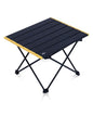 iClimb Ultralight Compact Camping Folding Table with Carry Bag (Black - S) - color: Black, size: Small