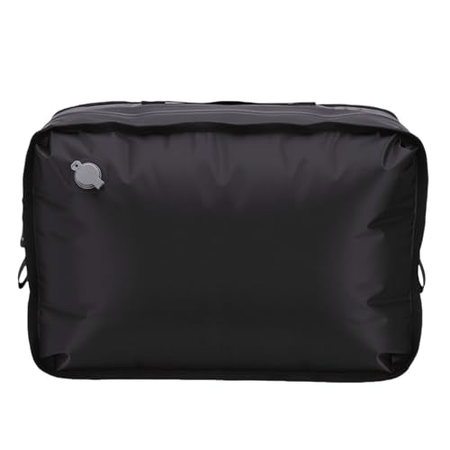 Naroote Vacuum Storage Bag, 25L Capacity Reusable Nylon Pump Travel Storage Bags Set, Water Proof Portable Space Saver Bag with Air Tight Design for Travel & Camping