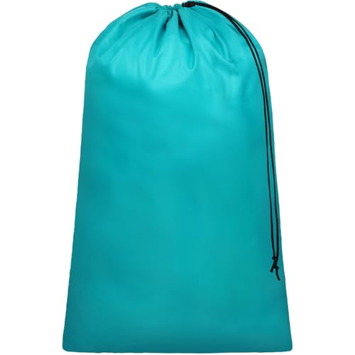 F-color Travel Laundry Bags - Cruise Essentials 2026 Washable Large Dirty Clothes Organizer Pouch 24 x 36 Inch for Cruise Ship Cabin, Summer Camp & College Dorm Hamper Liner, Blue - color: 1-Pack, Blue