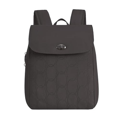 Travelon Anti-Theft Runways Compact Backpack - color: Smoke