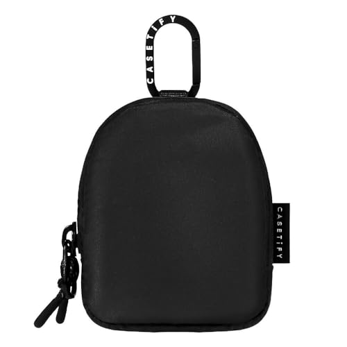 CASETiFY Earbuds Pouch - Black - color: Black
