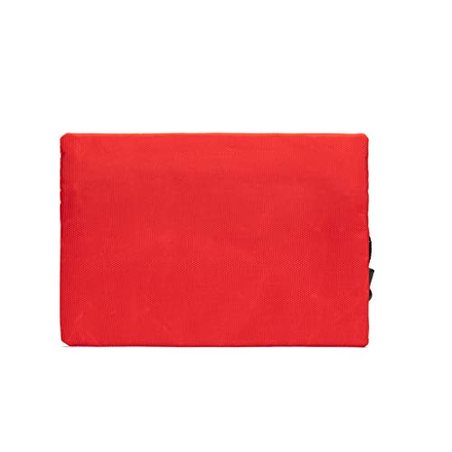 Red Emergency Pouch - Small Travel First Aid Bag for Car, Home, Office & Outdoors (6.3x4.3) - style: 6.3x4.3inch