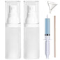 360° Angle Work - Small Spray Bottle | 1oz/30ml - Mini Spray Bottle - TSA Approved Travel Bottles | Portable Refillable Leak Proof | For Perfume Toner Hair spray Facial Moisturizing | 1oz/30ml-Pack 2 - size: 1 fl oz (2 Count)