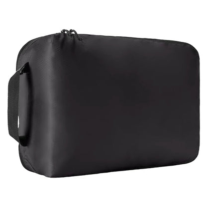 Eagle Creek Pack-It Isolate Clean/Dirty Packing Cube - Dual Compartment Packing Cubes for Optimizing Luggage Space - Lightweight - Recycled Fabric - Washable - Medium - Black - color: Black