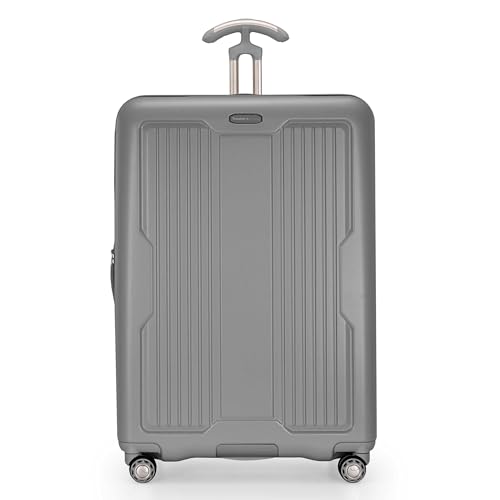 Traveler's Choice Ultimax II Polycarbonate Hardside Luggage with Spinner Wheels, Slate Gray, 29-Inch Large Luggage - color: Slate Gray, size: 29-Inch Large Luggage