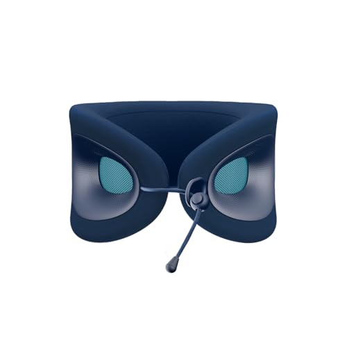Cabeau Evolution X Travel Neck Pillow - Memory Foam Body Positioner - Fits Most Neck Sizes (11-21 Inches) - Three Ways to Adjust for Ultimate Comfort on Long Flights (Sapphire) - color: Sapphire