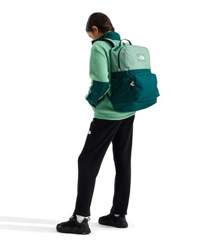 The North Face Teen Chuckwalla Daypack - Travel Backpack, Laptop Sleeve, Reflective Safety Details, Adjustable Strap, Pacific Teal/Slate Moss/Evergreen, One Size - color: Pacific Teal/Slate Moss/Evergreen