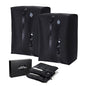 41L Vacuum Packing Cubes for Travel with Pump,Waterproof Travel compression bags for Suitcase, Luggage, Backpack with Manual Air Pump(Black,Large Volume 41L,2-PACK) - color: Black-2 packs