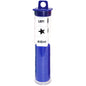 Ahoper Left Right Center Dice Game Prime Set Bundle with 3 Dices + 36 Chips. Round Tube Storage is Very Convenient for Travel. Easy to Store, Carry Around. (Blue) - color: Blue