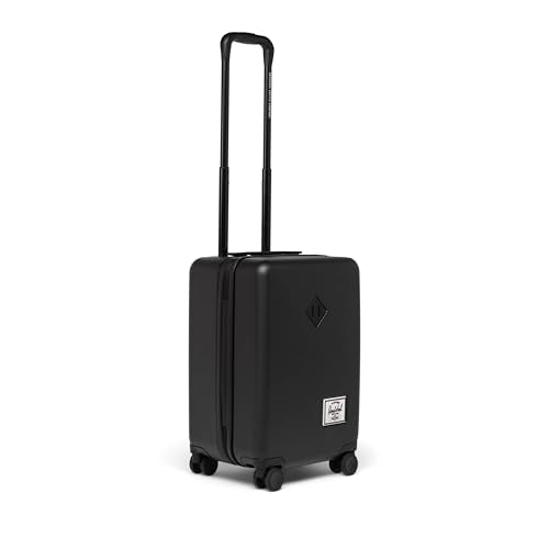 Herschel Supply Co. Unisex Heritage Hardshell Luggage, Black, Carry on - 19 Inch - color: Black, size: Carry-on - 35L