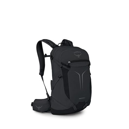 Osprey Sportlite 25L Lightweight Hiking Backpack for Men and Women - Everyday Hiking Bag - Travel Daypack, Raven Black - color: Raven Black, style: 25l