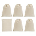 PATIKIL 16"x12" Coin Money Sacks Bag, 6Pcs Bank Deposit Change Transit Cash Bags with Drawstring Currency Gift Sacks Style 1, Beige - color: Beige, size: 16"x12"