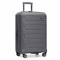 Traveler's Choice Pagosa Hardshell Expandable Luggage with Spinner Wheels, Gray, 27-Inch Medium - color: Gray, size: 27-Inch Medium