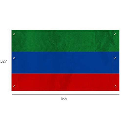 Alpurple Swing Set Replacement Tarp- 52" x 90" Kids Playground Roof Canopy, Replacement Sunshade Waterproof Trap Cover for Children Outdoor Sunproof (Green Blue red) - color: Green Blue Red