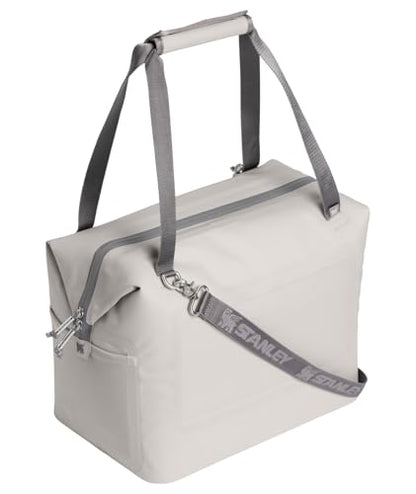 Stanley All Day Julienne Soft Cooler Bag and Lunch Box | Insulated Travel Bag with Zipper | BPA-Free - color: Ash, style: Max
