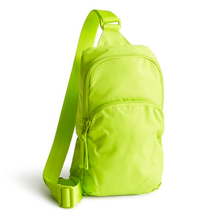 Vera Bradley Women's Ripstop Lorman Sling Backpack, Lime Green, One Size - color: Lime Green