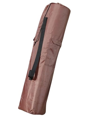 Replacement Bag for Folding Camping Chair, Portable Camp Chair, Hammock, Yoga Mat, Umbrella, Tents, Tripods, Fishing Poles - 420D Oxford Polyester Fabric - color: Brown, size: Medium 40"x7"x7"
