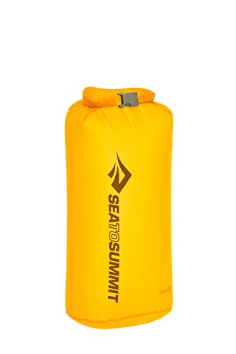 Sea to Summit Ultra-Sil Dry Bag, Ultralight Waterproof Dry Storage - color: Zinnia Yellow, style: 13 Liter