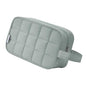 Narwey Quilted Makeup Bag Puffy Make up Bag Cosmetic Bag Organizer, Puffer Travel Toiletry Bag for Traveling Women Girl, Travel Bag for Toiletries, Skincare Medicine Bags (Sage Green) - color: Y-Sage Green