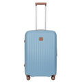 Bric's Taormina Ultra-Light Checked Luggage – Expandable Hard Shell Suitcase with TSA Lock, Anti-Tamper Zippers & 360 Spinner Mobility Wheels - 27 Inch, Sky Blue - color: Sky Blue, size: Checked-Medium
