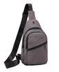 AOSTIHOT Crossbody Small Sling Backpack Sling Bag for Women, Chest Bag Daypack Crossbody for Travel Sport Running Hiking Grey - color: Grey