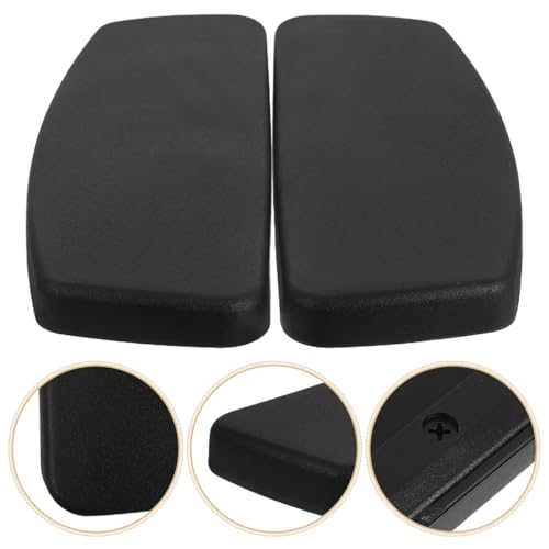 Unomor Office Armrest Pads 9.44X3.26X0.59In Anti Slip Desk Arm Rest Replacement Supports for Office and Gaming Injection Molded Armrest Covers