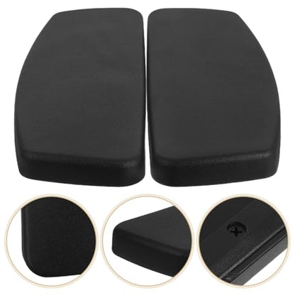 Unomor Office Armrest Pads 9.44X3.26X0.59In Anti Slip Desk Arm Rest Replacement Supports for Office and Gaming Injection Molded Armrest Covers