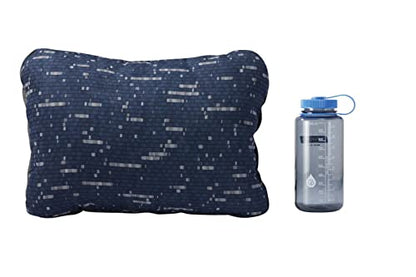 Therm-a-Rest Compressible Camping and Backpacking Pillow, Warp Speed Print, Large - color: Warp Speed Print, size: Large - 16 x 23 Inch