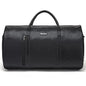 Modoker Convertible Leather Garment Bag, Carry on Garment Bags for Travel, Garment Duffel Bag, Gifts for Men Women Business Waterproof Suitcase Suit Travel Bags, Black - color: C-Black