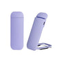 HEMONNKAM Book Reading Light, 2 Pack Rechargeable Clip on Booklight, Eye Caring 3 Color Temperatures & 5 Brightness Levels, Night Use for Bed, Long Lasting, Reading at Night in Bed, Purple+Purple - color: Purple+Purple