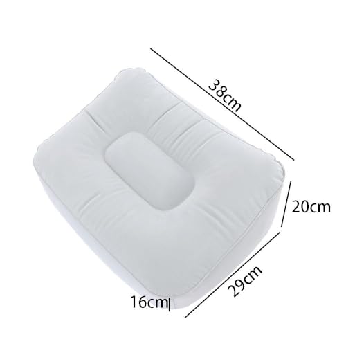Inflatable Foot Rest, Portable Footrest Pad, Inflatable Foot Relax Cushion, Leg Up Relaxing Foot Stool for Home, Office, Camping