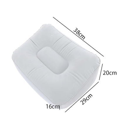 Inflatable Foot Rest, Portable Footrest Pad, Inflatable Foot Relax Cushion, Leg Up Relaxing Foot Stool for Home, Office, Camping