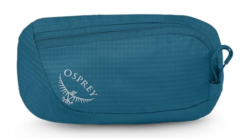 Osprey Zippered Pack Pocket, Waterfront Blue - color: Waterfront Blue, style: Zippered Pack Pocket