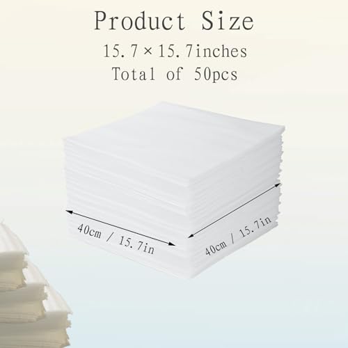 50pcs Packing Supplies for Moving, 15.7x15.7Inch Moving Supplies Cushioning Packaging Foam Pouches with 50 Fragile Stickers, Packing Materials for Moving, Packaging, Storage - size: 50 pack (15.7 × 15.7 inches)