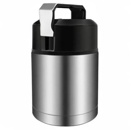 28oz Soup Thermos, Stainless Steel Thermos for Hot Food, Wide Mouth Food Thermos Jar, Insulated Lunch Container Leak Proof Vacuum Thermal Flask (silver) - color: silver-28oz