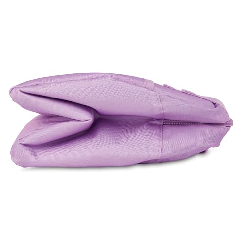 PackIt(R) Freezable Hampton Lunch Bag, Lavender, Built with EcoFreeze(R) Technology, Collapsible, Reusable, Zip Closure with Front Pocket and Shoulder Straps, Designed for Fresh Office Lunches - color: Lavender