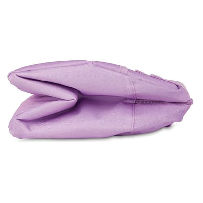 PackIt(R) Freezable Hampton Lunch Bag, Lavender, Built with EcoFreeze(R) Technology, Collapsible, Reusable, Zip Closure with Front Pocket and Shoulder Straps, Designed for Fresh Office Lunches - color: Lavender