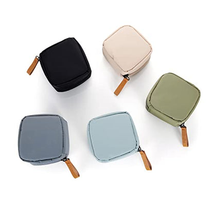 Hekyip Mini Cosmetic Bag, Travel Makeup Pouch, Portable Waterproof Cosmetic Pouch for Ladies Women, Mini(Mini Green) - color: Mini Green