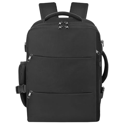 HILOMON Travel Backpack Carry-on Flight Approved, TSA Approved 17x13x8 Personal Item Size Airplane Approved Weekender Bag, Water Resistant Lightweight Laptop Daypack for Men Women