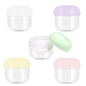 5 Pcs 20ml Small Travel Containers - Compact Size for Creams, Lotions, Makeup - Essential for Travel - size: 20ml