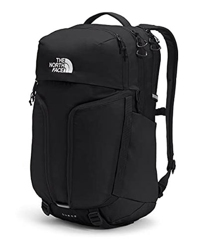 THE NORTH FACE Surge Commuter Laptop Backpack | Daypack With Water Repellent Finish, 16" Laptop Sleeve, Reflective Details - color: Tnf Black/Tnf Black, size: One Size