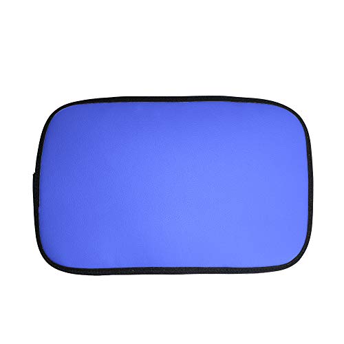 FH Group Faux Leather Center Console Armrest Cushion, Luxury Seat Box Cover Protector fits Most Cars, SUVs, and Trucks Blue - color: Blue, style: Console Cover (Plain)