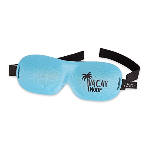 Bucky Ultralight Collection, Contoured Travel and Sleep Eye Mask, Vacay Mode, One Size - color: Vacay Mode
