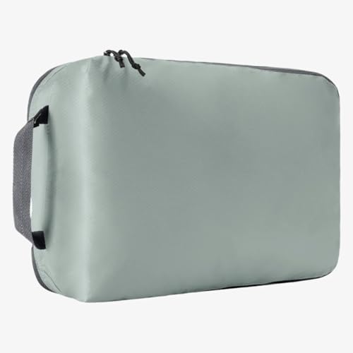 Eagle Creek Pack-It Isolate Clean/Dirty Packing Cube - Dual Compartment Packing Cubes for Optimizing Luggage Space - Lightweight - Recycled Fabric - Washable - Medium - Storm Grey - color: Storm Grey