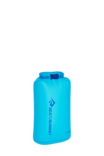 Sea to Summit Ultra-Sil Dry Bag, Ultralight Waterproof Dry Storage - color: Atoll Blue, style: 5 Liter