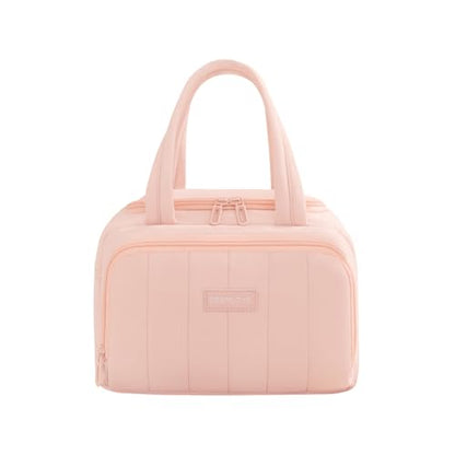 Lunch Box for Women 7L Soft Insulated Lunch Bag Reusable Leakproof Lunch Cooler for Work Meal Picnic Hiking Camping Pink - color: Pink