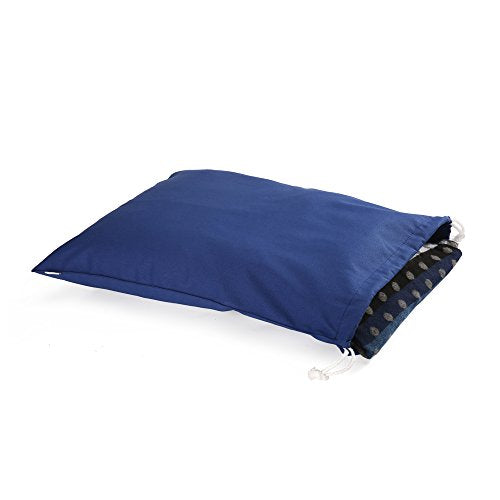 100% Cotton Canvas Travel Laundry Bag, 2-Pack (Large, Navy) - color: Navy, size: Large