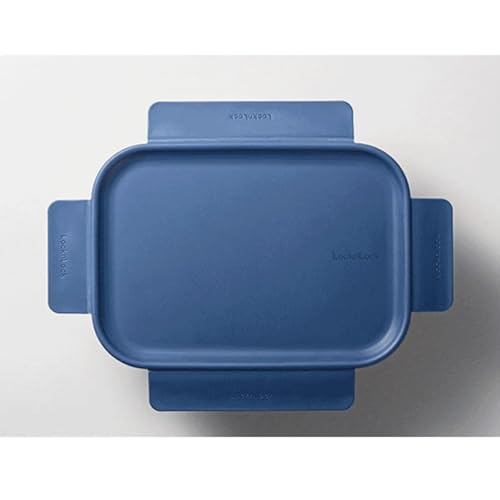 LocknLock Tritan Plastic Bisfree Modular Plus Food Storage Container Set,14 set (7 containers & 7 Lids)- Navy - color: Navy, size: 14 set (7 containers & 7 Lids), 1500 ml