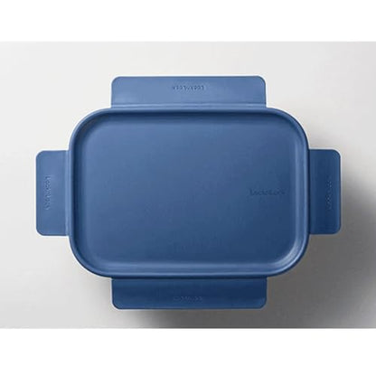 LocknLock Tritan Plastic Bisfree Modular Plus Food Storage Container Set, 10-Piece Set, BPA-Free, Modular Stacking, Tritan, Navy - color: Navy, size: 10 set (5 containers & 5 Lids)